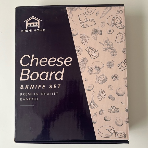 Cheeseboard with Knife Set - Picture 1 of 9